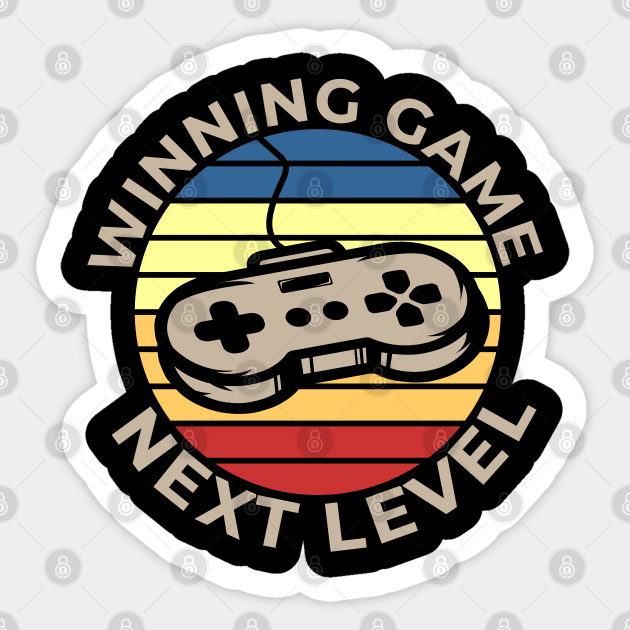 next level Win the game level Sticker by bakry